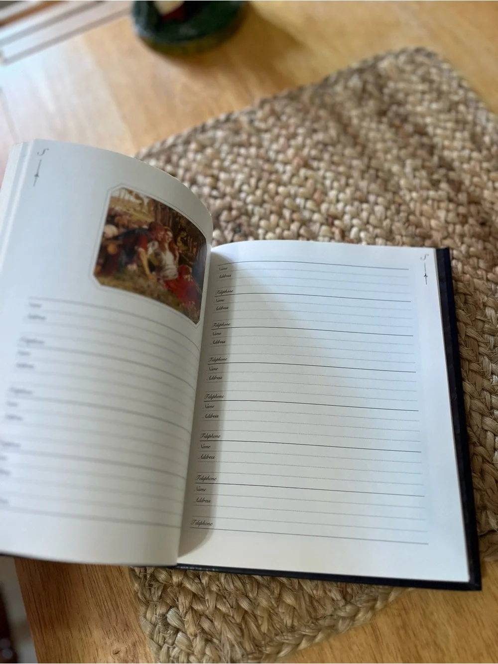 Penhaligon's Love Scented Address Book - Black & Red Tones